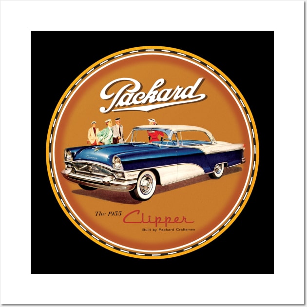 1955 Packard Clipper Wall Art by Midcenturydave